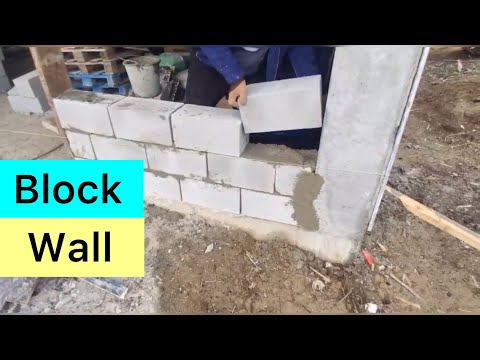 Block Wall | ბლოკის წყობა