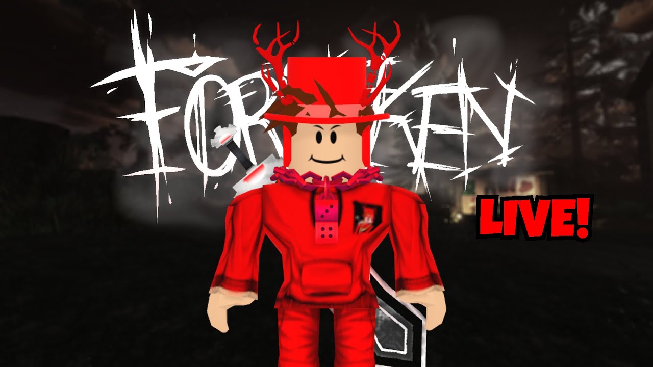 🔴PLAYING ROBLOX FORSAKEN LIVE! JOIN UP! (FIRST TIME STREAMING) - YouTube