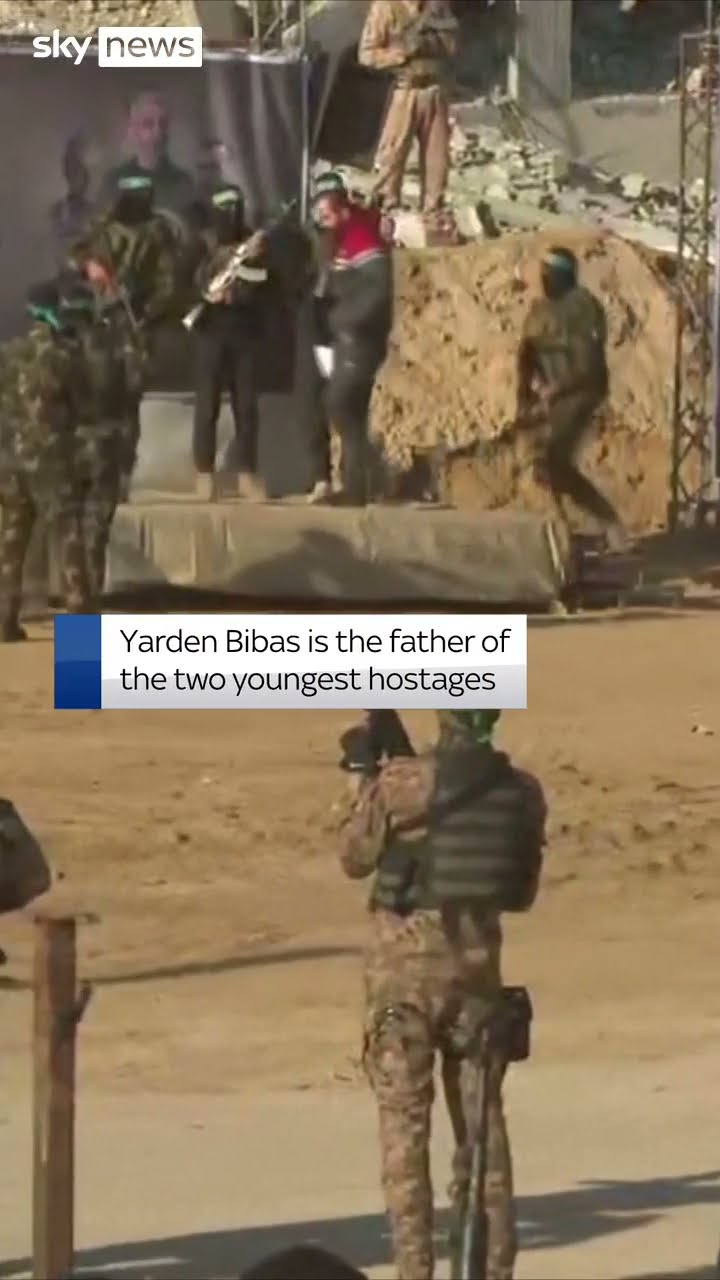 Hostages handed over by Hamas