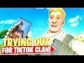 this TIK TOK CLAN made fun of my NO SKIN, until they realized I have a RENEGADE RAIDER...