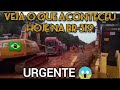 BR-319 HOJE URGENTE VEJA O QUE ACONTECEU NO KM407 PRÓXIMO A TOQUINHA. DESVIU NO BUEIRO, ESCORREGADIO