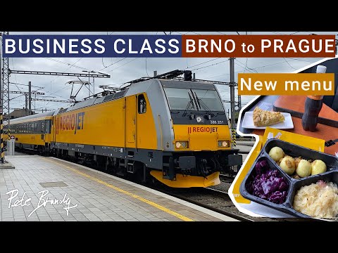 TRIP REPORT | RegioJet (Business class) | Brno to Prague