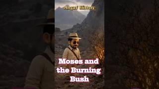 Moses and the Burning Bush #bible #history #ancienthistory #Moses #burningbush #exodus #ancient