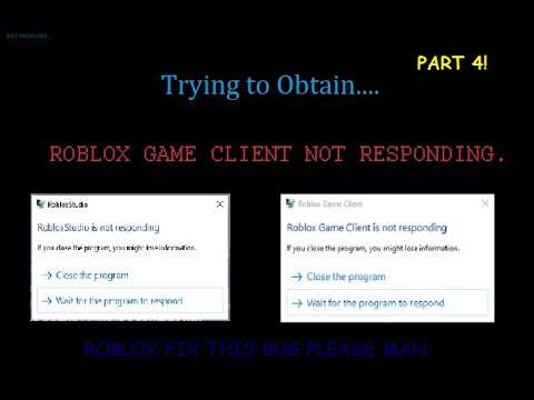 Playing IDK OPS UNTIL I get the client not responding bug [PART. 4 ...