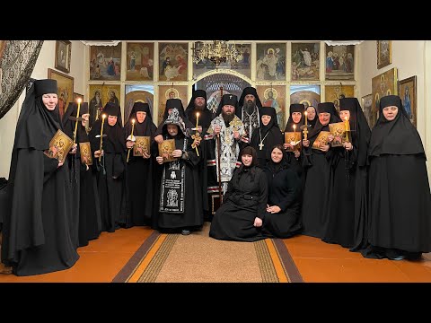Монашеский постриг в Свято-Богоявленском женском монастыре