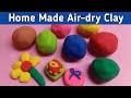 Home Made Air-dry Clay Making 😍 || Keerthi's Craft✓