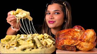 ASMR | AMAZING CHEESY PESTO PASTA | NO TALKING