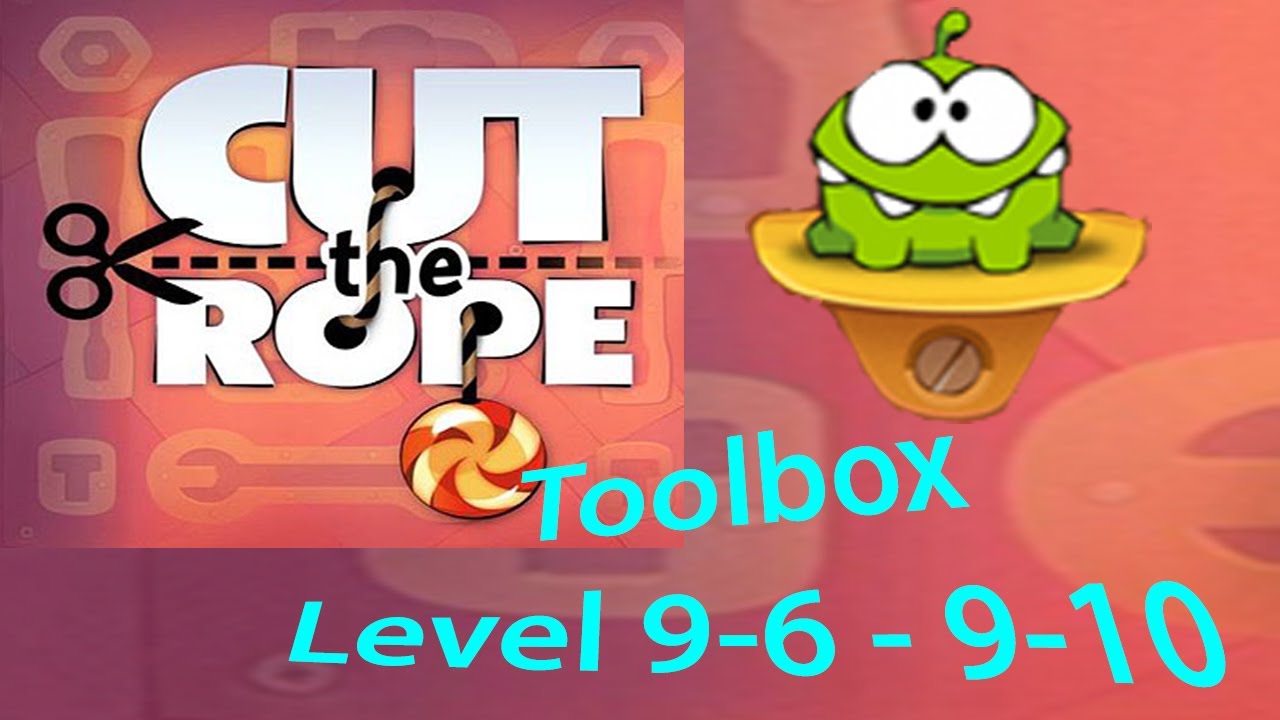 Cut the Rope Toolbox (Werkzeugbox) Level 96 910 3 stars walkthrough