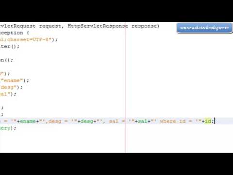 J2EE Tutorial For Beginners Insert Update Edit And Delete Database Record In JSP   Servlet With MySQ