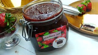 Strawberry Jam Recipe | Homemade Fresh Strawberry Jam