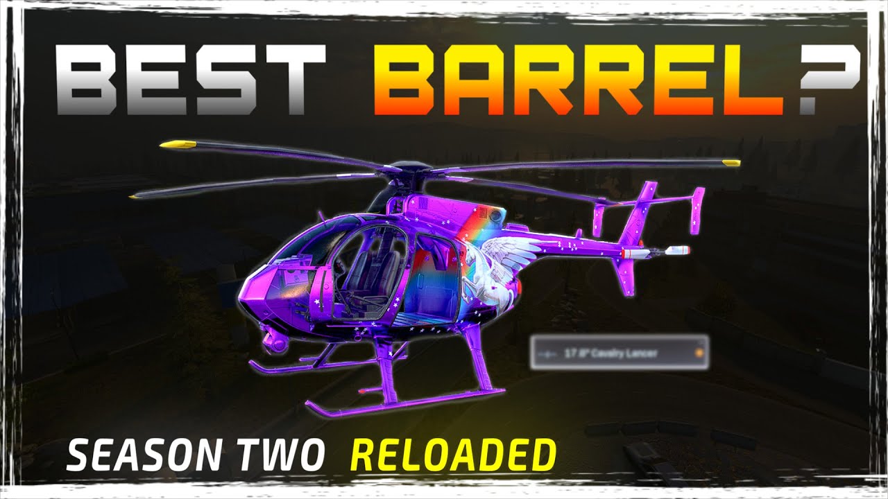 The Best Barrel For Vehicles Cavalry Lancer VS Vehicles DATA Warzone Season 2 Reloaded 