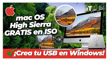 Cómo Descargar y Grabar macOS High Sierra en USB desde Windows con imageUSB 🖥️⚡