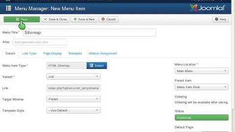 Aimy Sitemap for Joomla! Websites: Part 3 Generating an HTML Sitemap