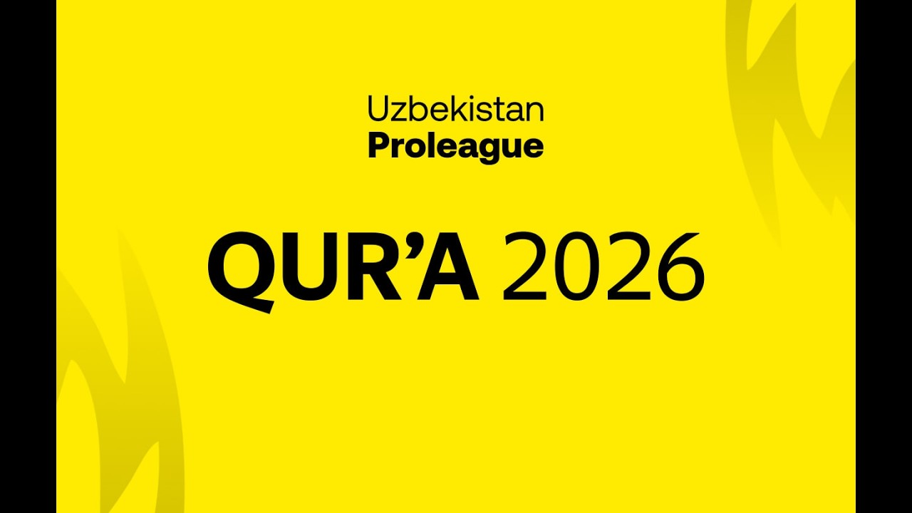 Proliga-2026. Qur'a tashlash marosimi