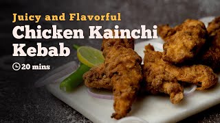 Chicken Kainchi Kebab | Kebab Recipe | Chicken Recipes | North Indian Recipes | Cookd