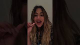 Ally Brooke's IG livestream November 3, 2018.