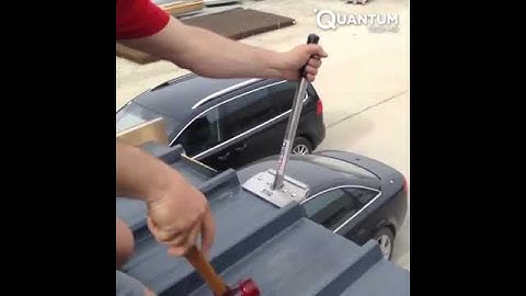 FALZSID   Bending sheet metal can be tricky, but with the right tool it