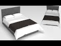 моделирование кровати СИТИ в 3ds max
