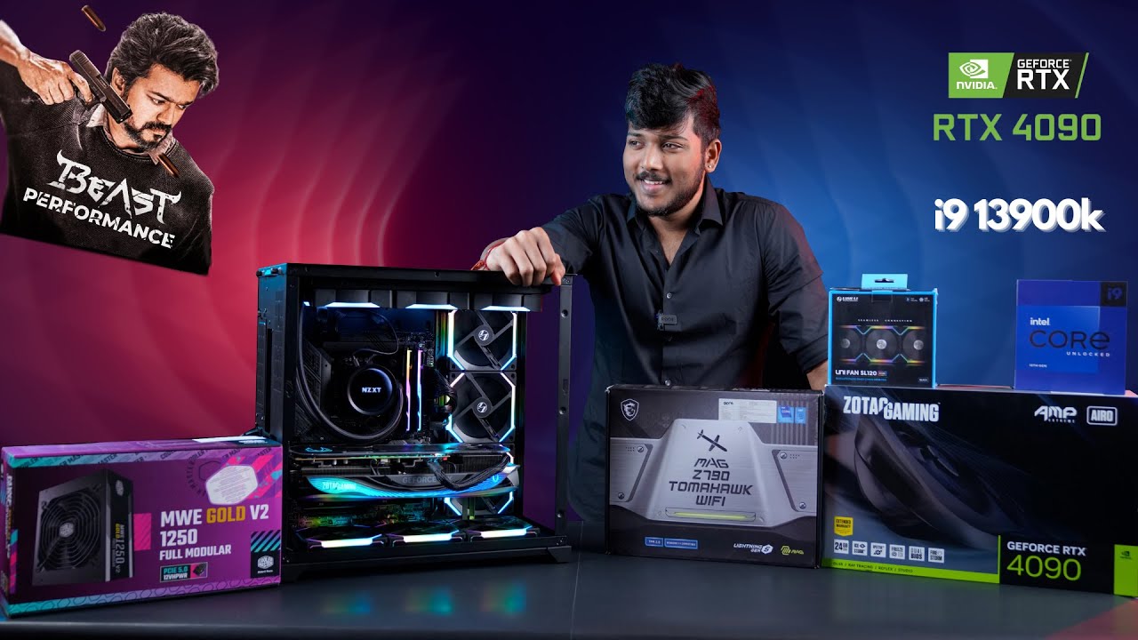 No Bullshit, Best Performing PC Money can buy in 2024 Zotac 4090 AMP