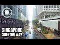 Singapore 8K: Shenton Way Lunch Time Walk (May 2021)