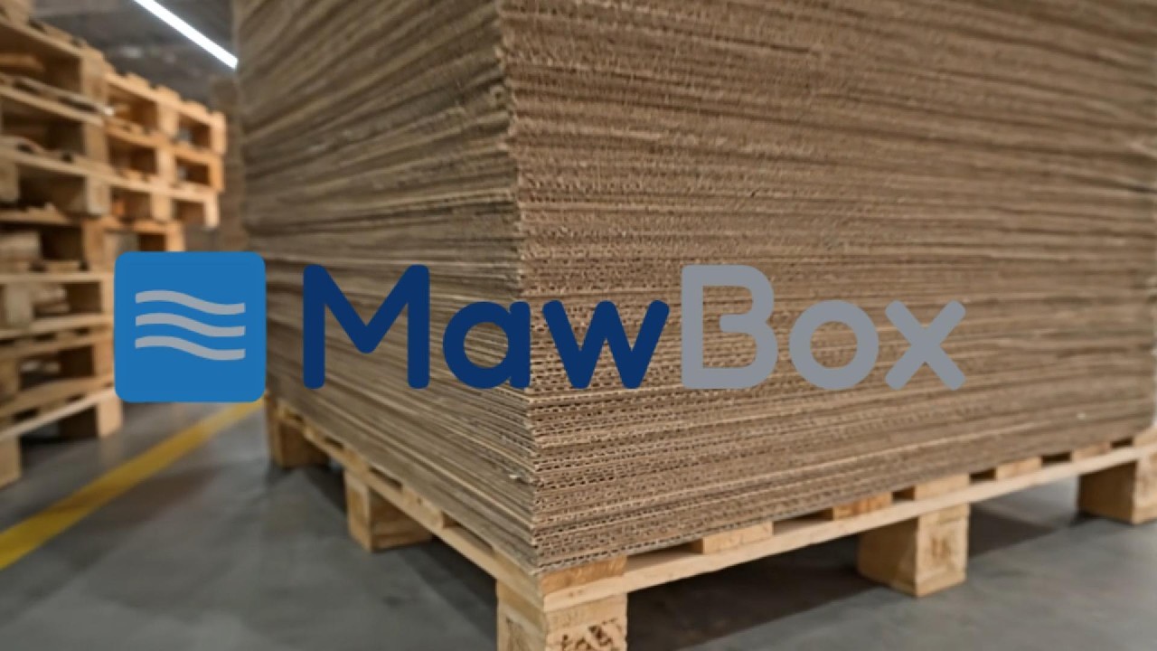 MawBox - Contador de chapas de papelão ondulado