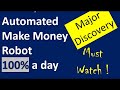 100 percent a day for almost a month. The Make Money Forex Trading robot has become a super scalper