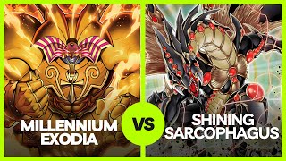LIVE Yu-Gi-Oh! Duels | EXODIA vs SHINING SARCOPHAGUS | Yugi vs Grandpa