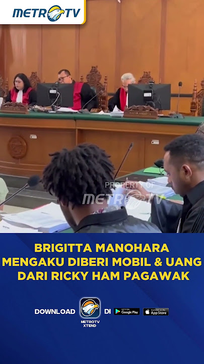 Presenter Brigita Manohara Menjadi Saksi Kasus Korupsi Ricky Ham #shorts