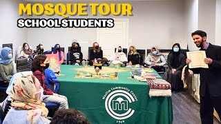 25 American Students first time visiting the Mosque | Mosque Tour