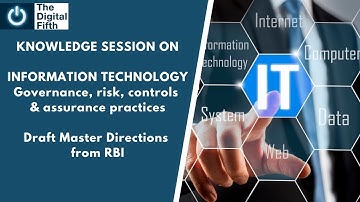Draft Master Directions from RBI on Information Technology