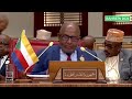 Discours dazali assoumani au 33me sommet de la ligue des tats arabes  manama bahren