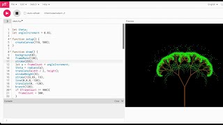 Coding a Fractal Recursive Tree in p5.js