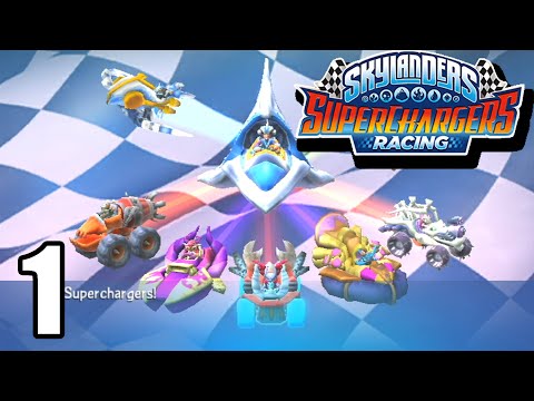 Skylanders: SuperChargers Racing Walkthrough - (Wii/3DS) - Part 1: The Glorious Tour