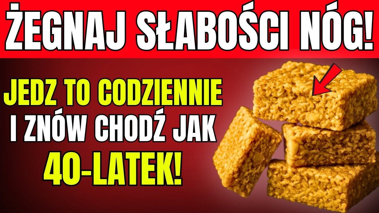 Tylko 1 PRODUKT utrzymuje TWOJE NOGI NIESAMOWICIE SILNE po 90. roku życia — bez siłowni!
