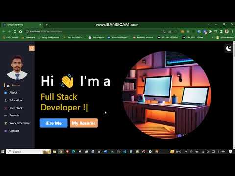 MERN Stack My Portfolio Web App