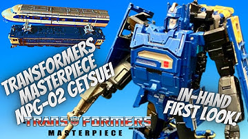 Transformers Masterpiece MPG-02 Getsuei Figure In-Hand First Look!!