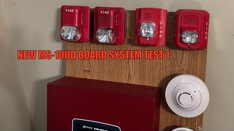 NEW MS-10UD Board System Test 1