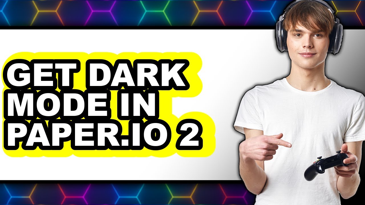 How to Get Dark Mode in Paper.io 2 - Step by Step