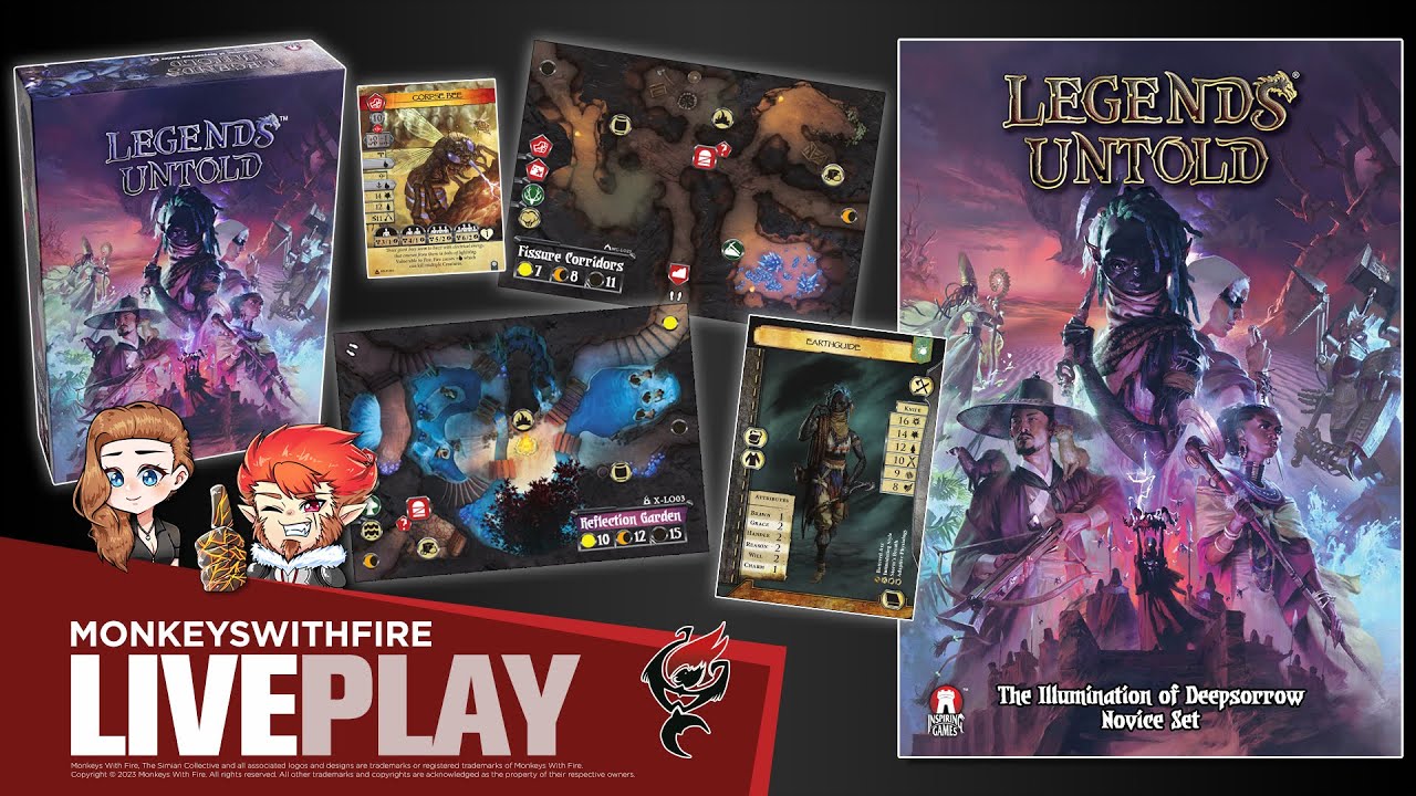 Legends Untold: The Weeping Caves Novice Set – The Solo Meeple