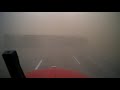 Texas Dust Storm / Surprise in Roadway