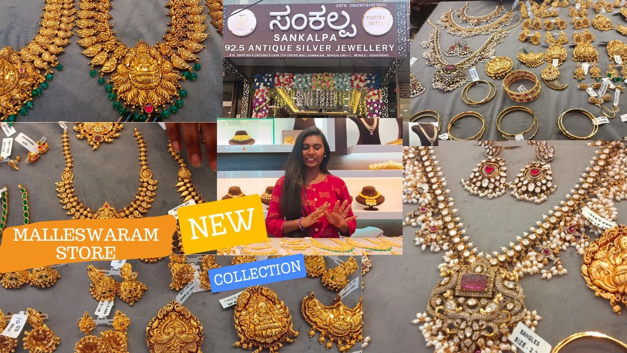 MALLESWARAM SANKALPA SILVER JEWELLERY 925silver trending jewellery chickpetwholesaleshops