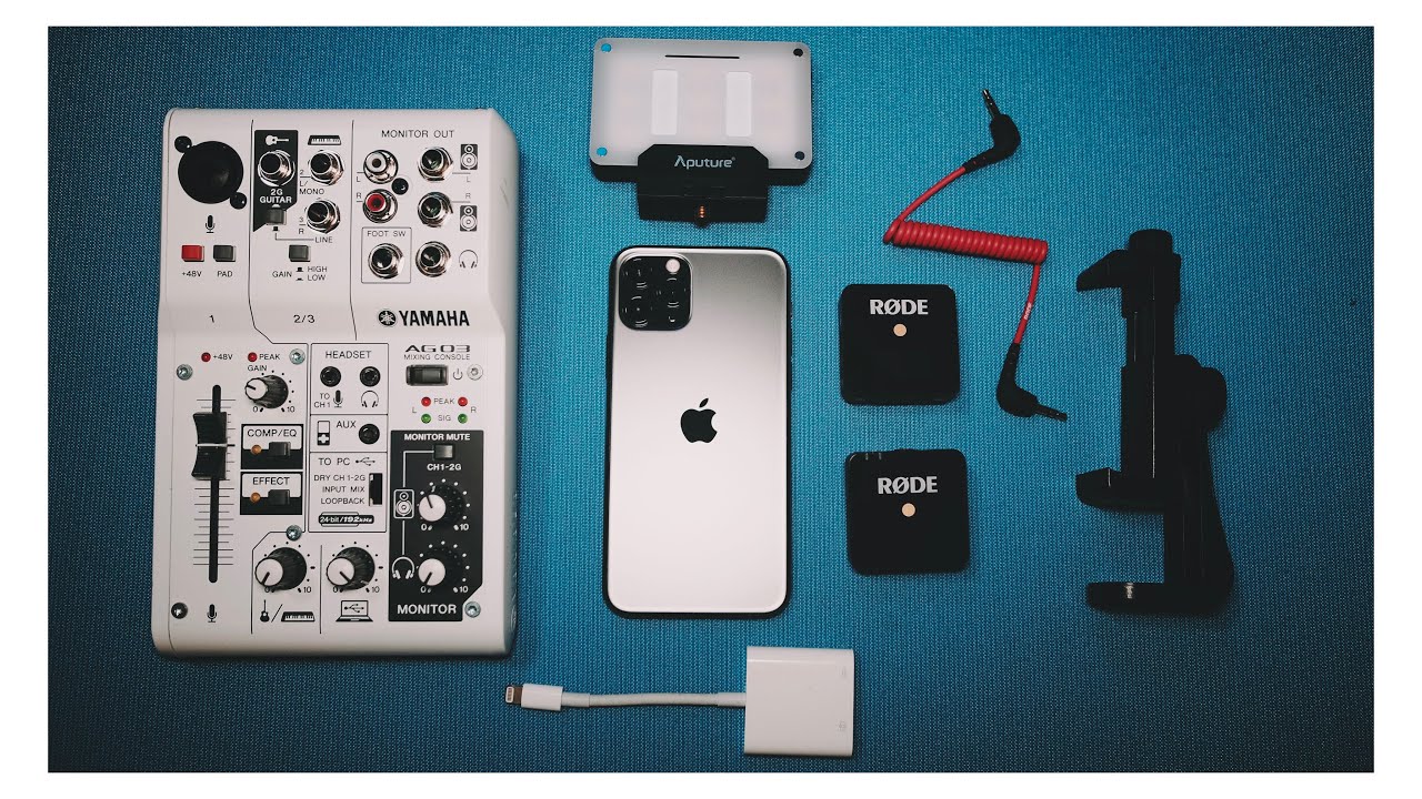 HOW TO STREAM LIVE WITH YOUR iOS DEVICE LIKE A PRO! PROFESSIONAL LIVESTREAM KIT UNDER $500📱🎥💡🙌🏼