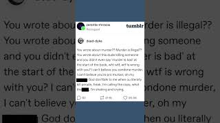 Writing About Murder, Tumblr Post #tumblr #tumblrpost #tumblrtextpost
