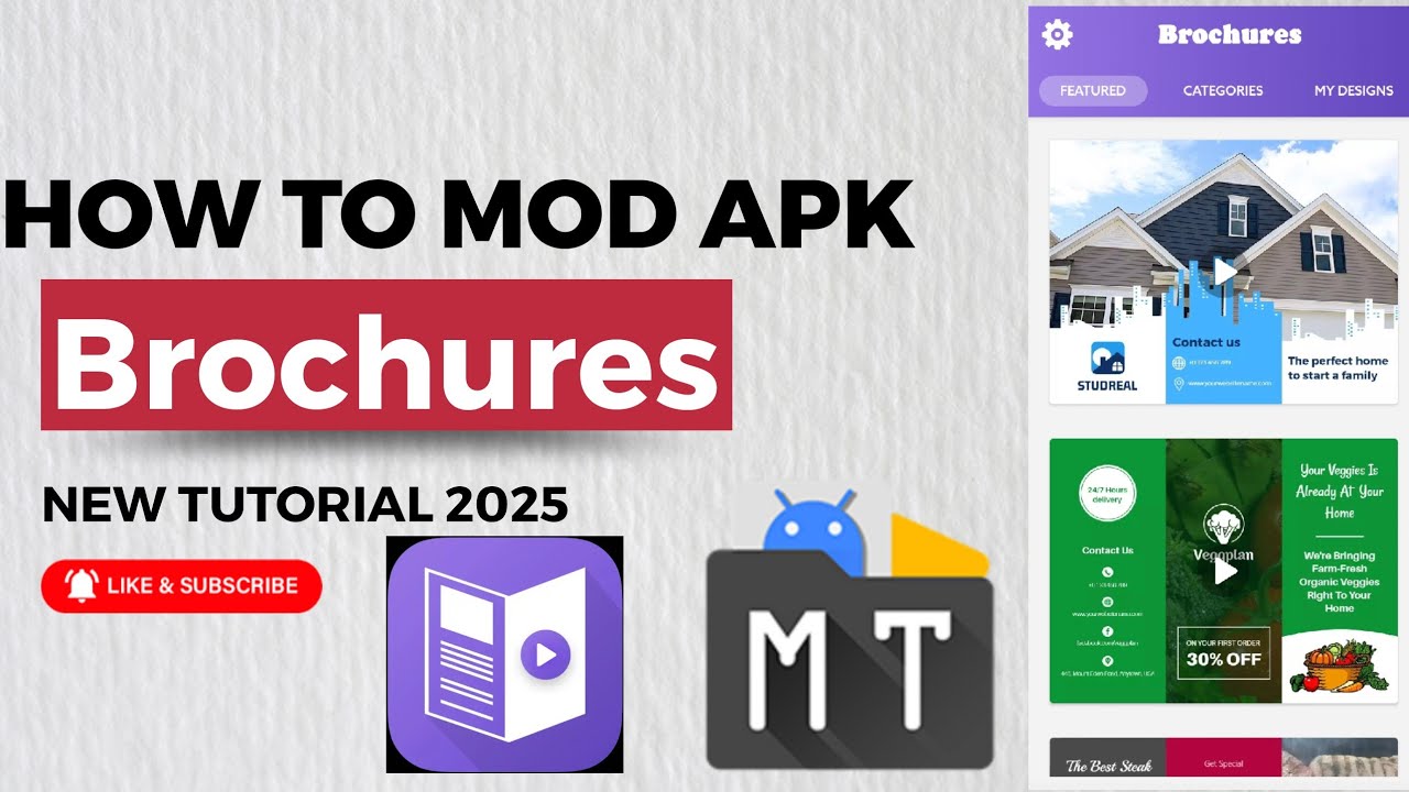 HOW TO MOD BROCHURE MAKER USING MT MANAGER/ TUTORIAL 2025 - YouTube