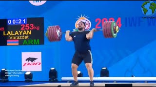 World Weightlifting Cup 2024. Weight category over 109 kg.