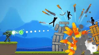 Ultimate Stickman Fight Battle Gameplay | Boom Stick Part 13  | New Fighting Game Offline screenshot 2