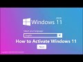 How to activate windows 11  windows 11 activation 100  desire computers