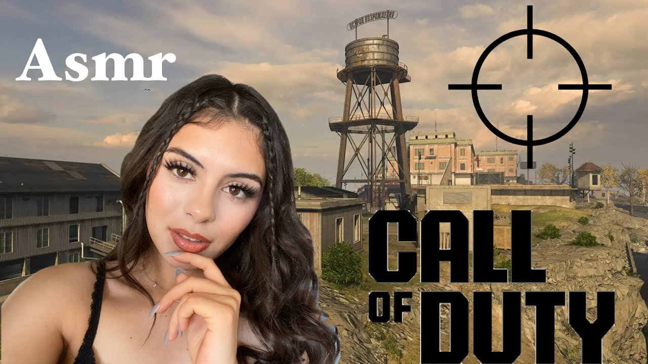 Asmr Call Of Duty Resurgence✈️🎮 (clicky control sounds & gum chewing)