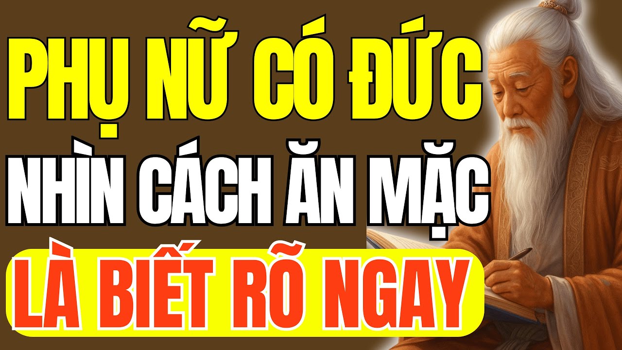 Cổ Nhân Dạy - Phụ Nữ Tích Đức Hay Tổn Đức? Nhìn Cách Ăn Mặc Là Rõ Ngay | Triết Lý Cuộc Sống