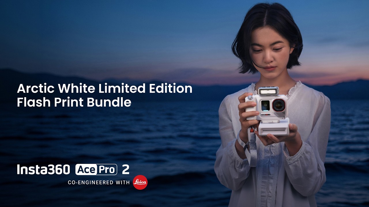 Meet the Insta360 Ace Pro 2 Arctic White Videography Bundles